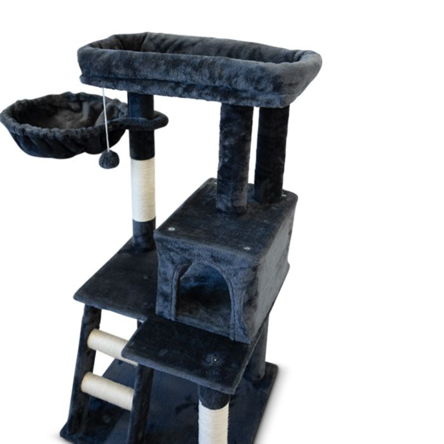 Petwiz 100cm Luna Premium Cat Tree Scratching Post Pet Care > Cat Supplies > Cat Scratching Posts Woofy and Whiskers