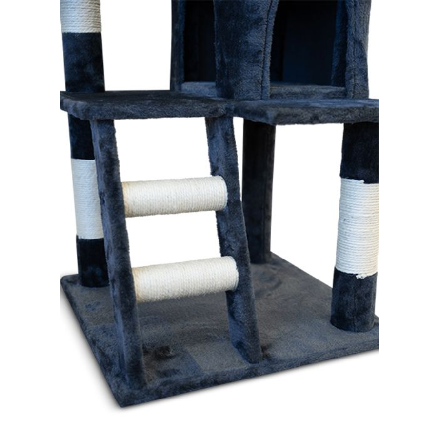 Petwiz 100cm Luna Premium Cat Tree Scratching Post Pet Care > Cat Supplies > Cat Scratching Posts Woofy and Whiskers