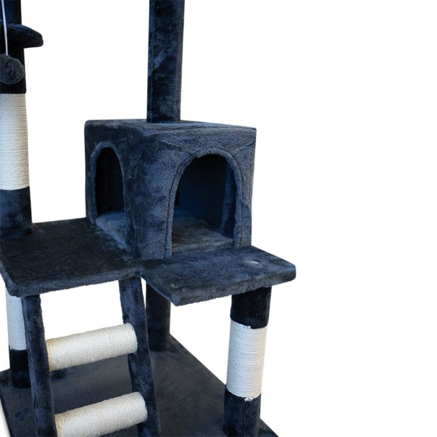 Petwiz 100cm Luna Premium Cat Tree Scratching Post Pet Care > Cat Supplies > Cat Scratching Posts Woofy and Whiskers