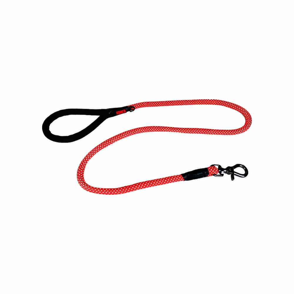 KONG Rope Red Leashes Medium Pet Care > Dog Supplies > Dog Collars, Leads & Harnesses Woofy and Whiskers