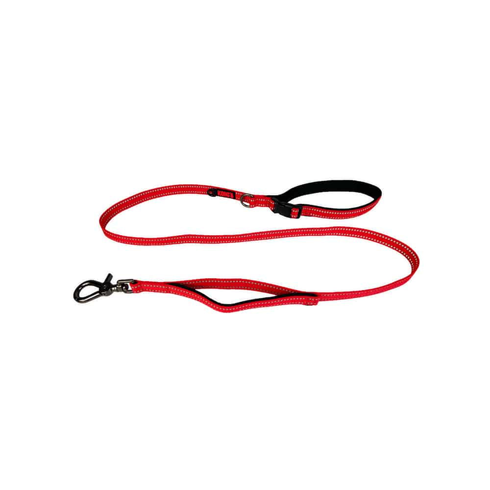KONG Traffic Red Leashes Medium Pet Care > Dog Supplies > Dog Collars, Leads & Harnesses Woofy and Whiskers