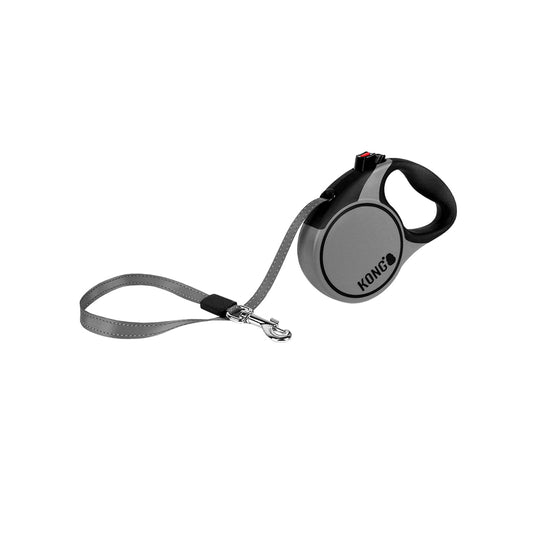 KONG Terrain Grey Retractable Leashes Extra Small Pet Care > Dog Supplies > Dog Collars, Leads & Harnesses Woofy and Whiskers