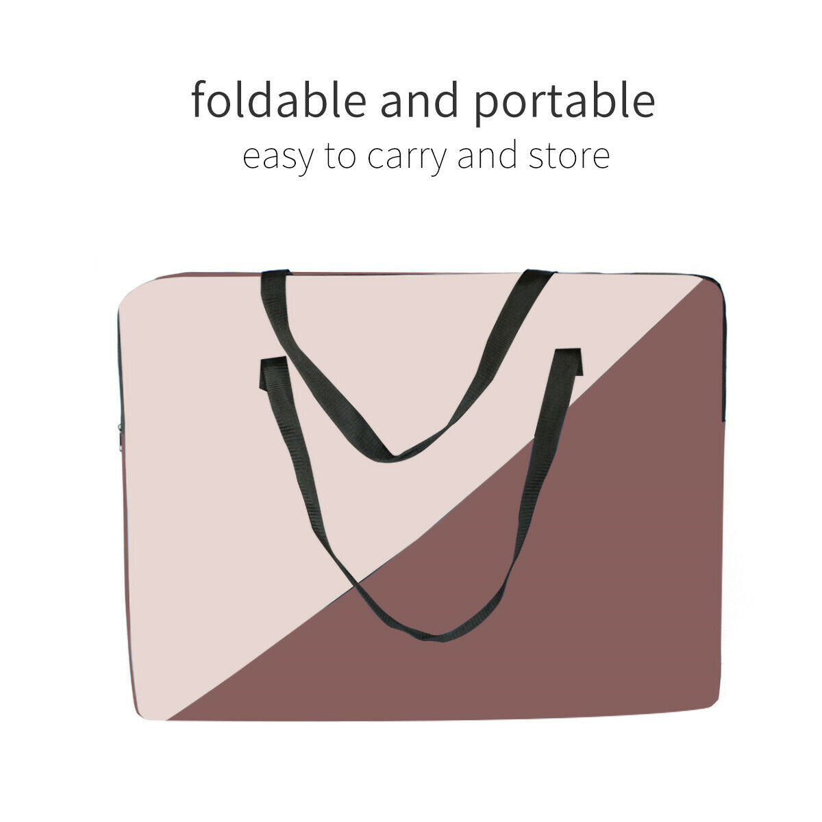 Pet Carrier Bag Soft Dog Crate Cage Kennel Tent House Foldable Portable Car Bed Brown 82*58*58CM Pet Care > Cat Supplies > Cat Carriers & Crates Woofy and Whiskers