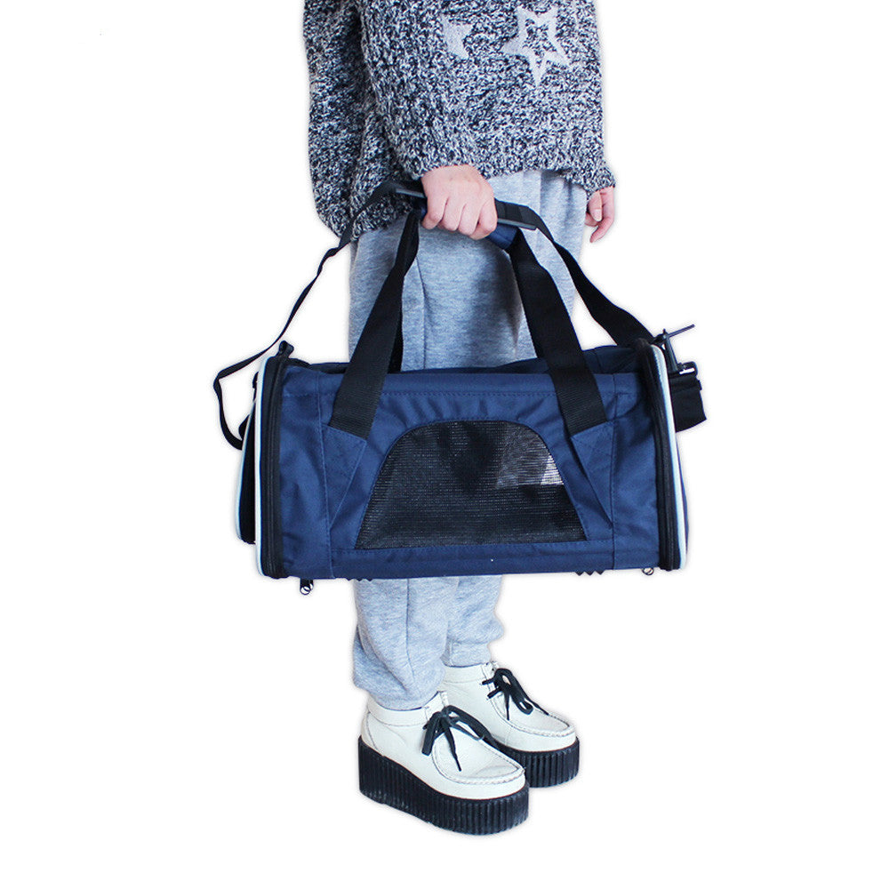 Ondoing Portable Pet Carrier Tote Travel Bag Kennel Soft Dog Crate Cage Indoor Outdoor Pet Care > Cat Supplies > Cat Carriers & Crates Woofy and Whiskers