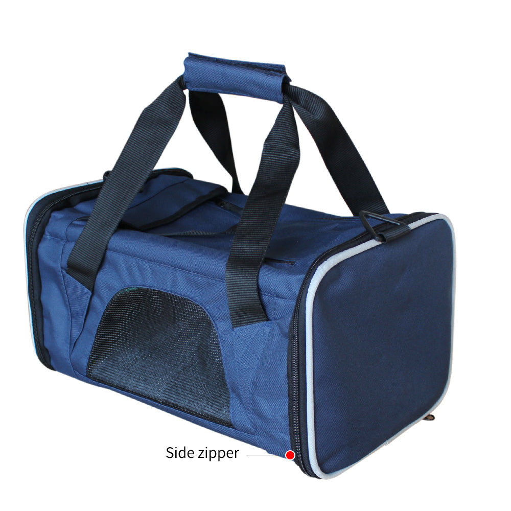 Ondoing Portable Pet Carrier Tote Travel Bag Kennel Soft Dog Crate Cage Indoor Outdoor Pet Care > Cat Supplies > Cat Carriers & Crates Woofy and Whiskers