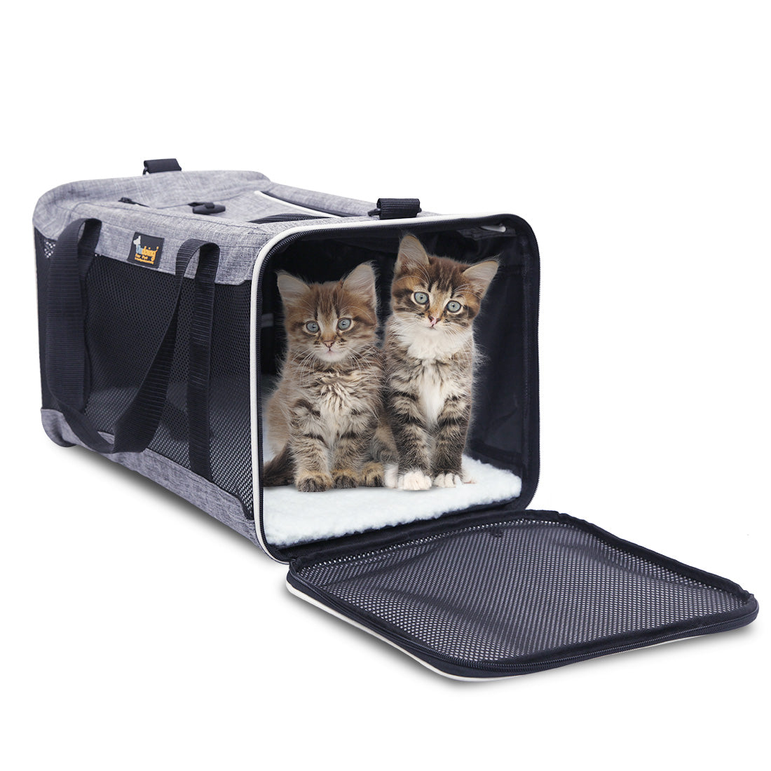 Ondoing Foldable Pet Carrier Bag Cat Dog Soft Crate Cage Kennel Tent Travel Portable Car Pet Care > Cat Supplies > Cat Carriers & Crates Woofy and Whiskers