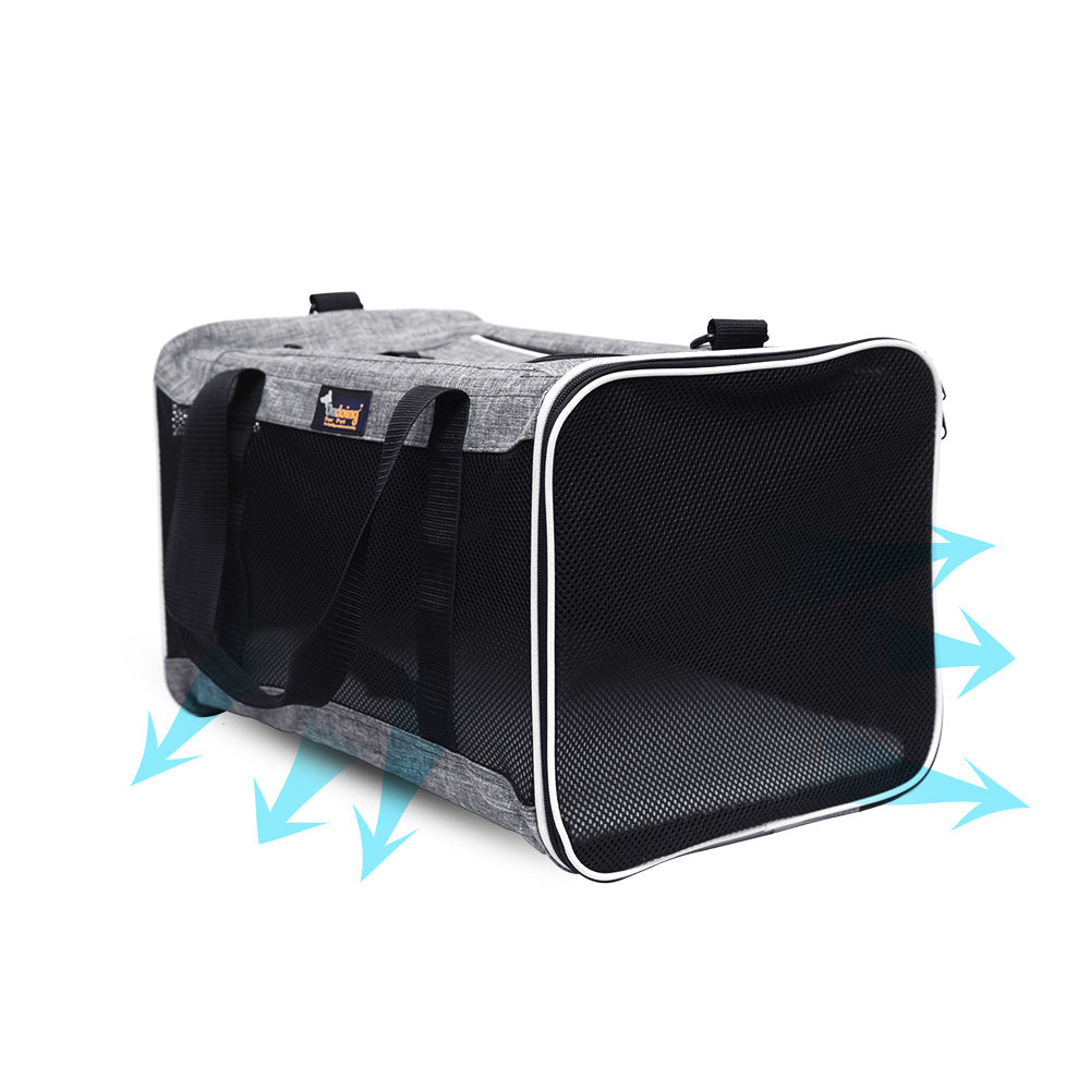 Ondoing Foldable Pet Carrier Bag Cat Dog Soft Crate Cage Kennel Tent Travel Portable Car Pet Care > Cat Supplies > Cat Carriers & Crates Woofy and Whiskers