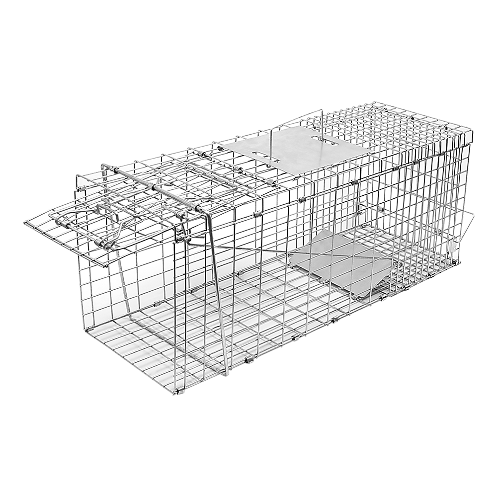 Trap Humane Possum Cage Live Animal Safe Catch Rabbit Cat Hare Fox Bird Pet Care > Cleaning & Maintenance > Pet Grooming Supplies YES4PETS
