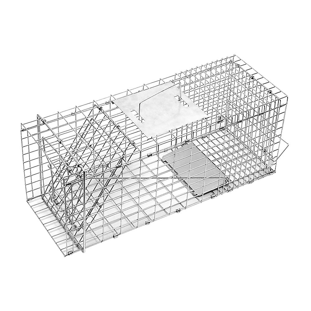 Trap Humane Possum Cage Live Animal Safe Catch Rabbit Cat Hare Fox Bird Pet Care > Cleaning & Maintenance > Pet Grooming Supplies YES4PETS