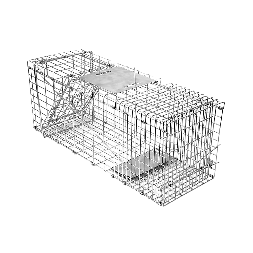 Trap Humane Possum Cage Live Animal Safe Catch Rabbit Cat Hare Fox Bird Pet Care > Cleaning & Maintenance > Pet Grooming Supplies YES4PETS
