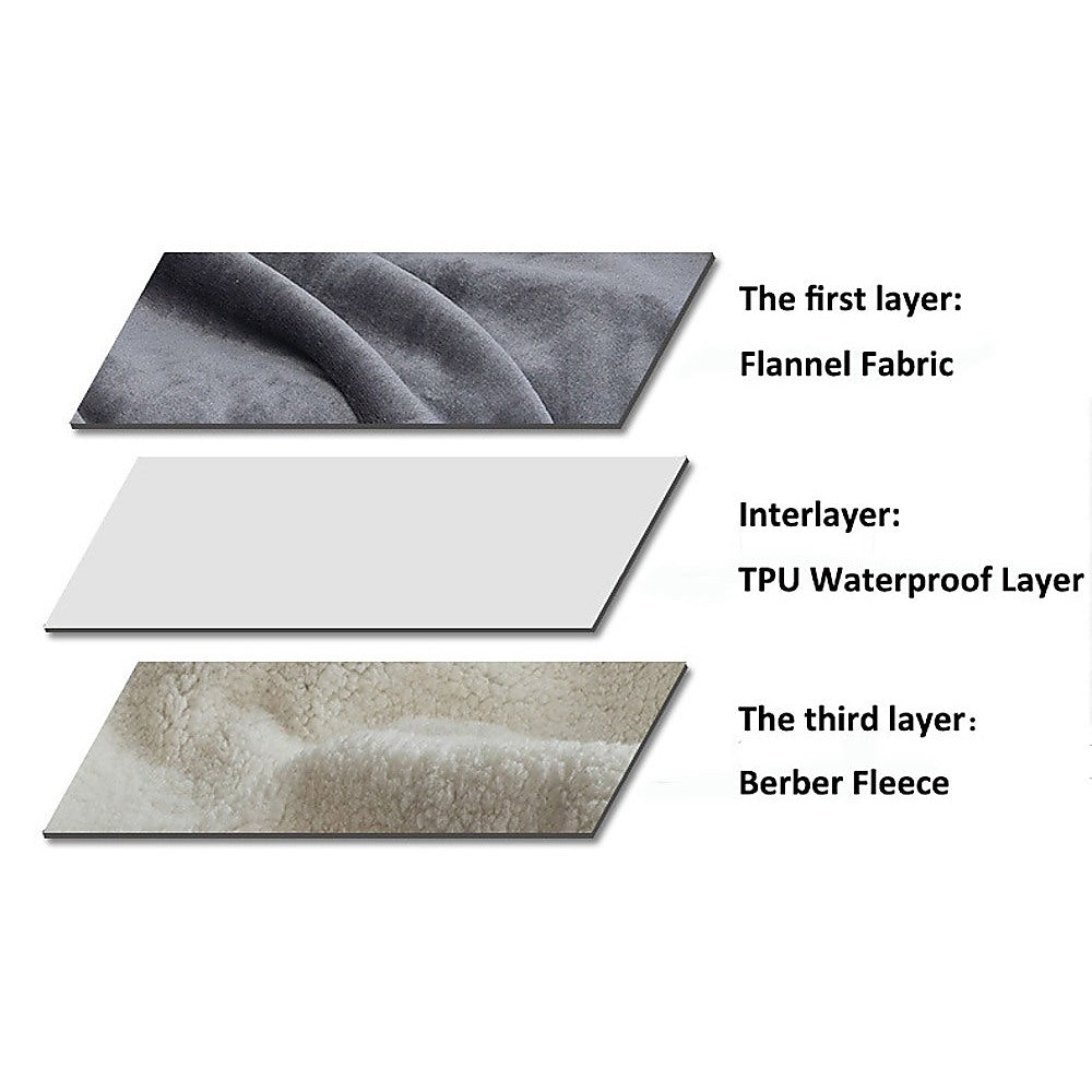 Premium Waterproof Reversible Pet Dog Blanket Bed Protects Couch Bed from Spills Pet Care > Dog Supplies > Dog Beds Generic