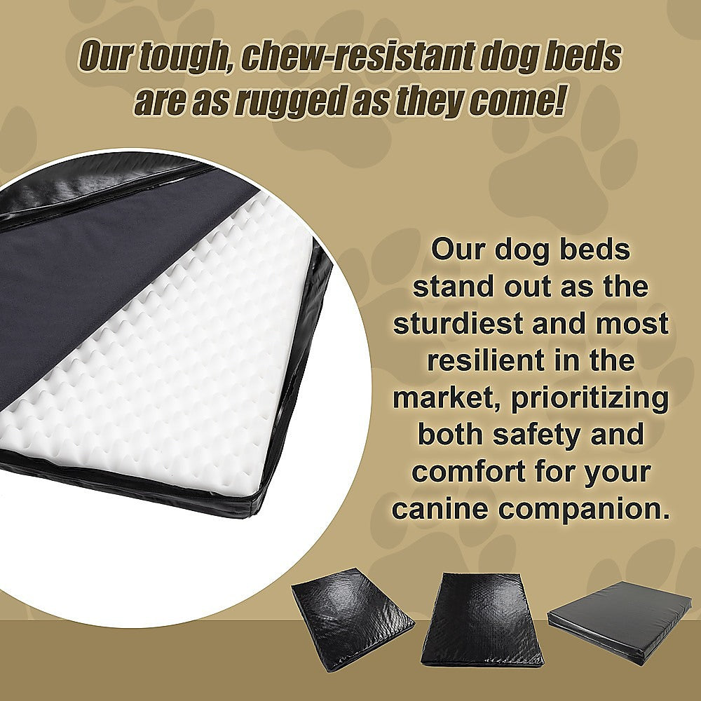 XL Dog Bed Chew Resistant Waterproof Heavy Duty Kennel Run Tough Robust Pet Care > Dog Supplies > Dog Beds Woofy and Whiskers