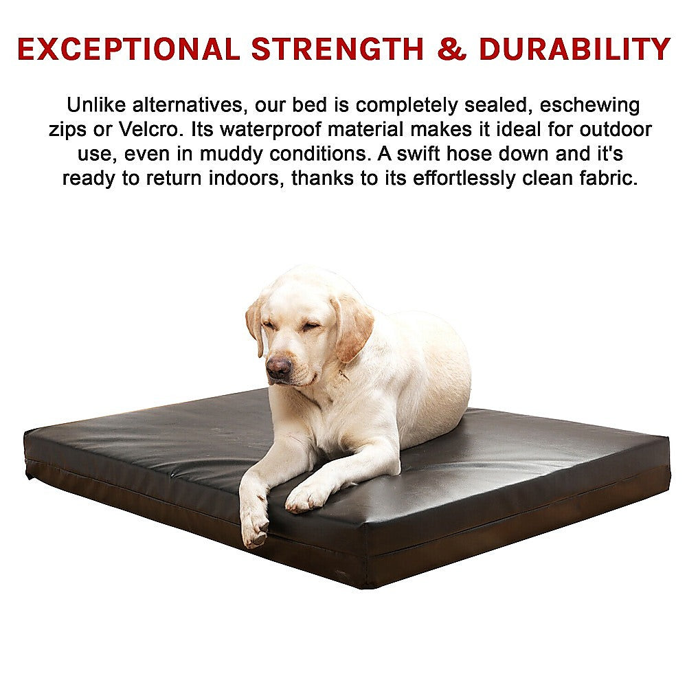 XL Dog Bed Chew Resistant Waterproof Heavy Duty Kennel Run Tough Robust Pet Care > Dog Supplies > Dog Beds Woofy and Whiskers