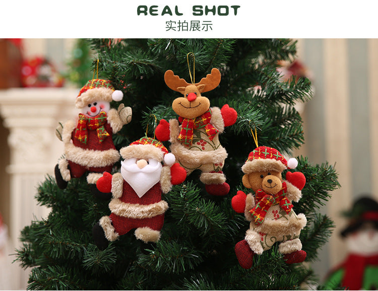 12pcs Dancing pendant old man for Christmas tree Occasions > Christmas > Christmas Trees Woofy and Whiskers