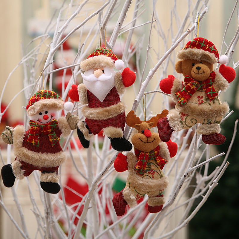 12pcs Dancing pendant old man for Christmas tree Occasions > Christmas > Christmas Trees Woofy and Whiskers