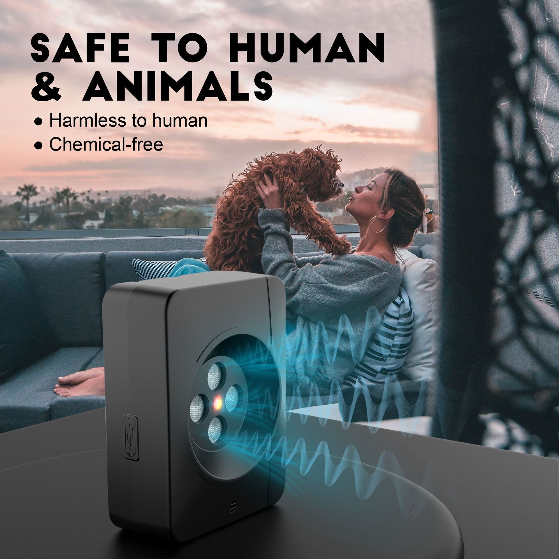 Ultrasonic Dog Bark Control Device – Smart Outdoor Anti-Bark and Dog Repellent Trainer Pet Care > Dog Supplies > Dog Training Aids Woofy and Whiskers