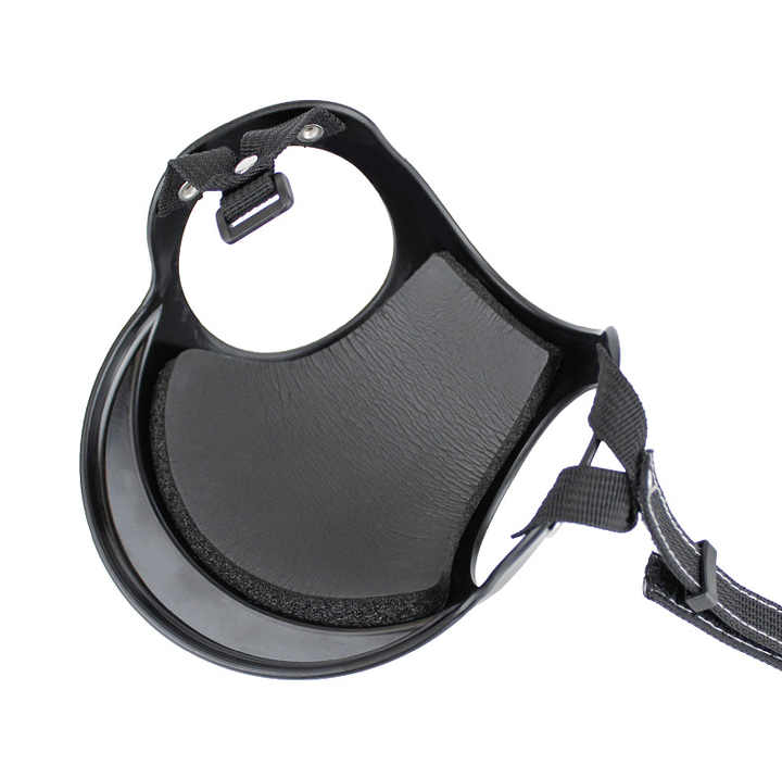 Size L Black Pet Safety Helmet - Stylish Protective Headgear for Dogs Pet Care > Dog Supplies > Dog Training Aids Woofy and Whiskers