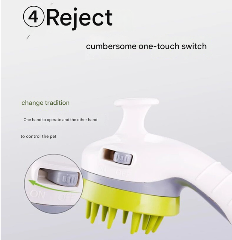 White Ultimate Pet Bathing Showerhead - Dog-Friendly Pressure-Boost Spray with Foamer Pet Care > Cleaning & Maintenance > Pet Cleaning Supplies Generic
