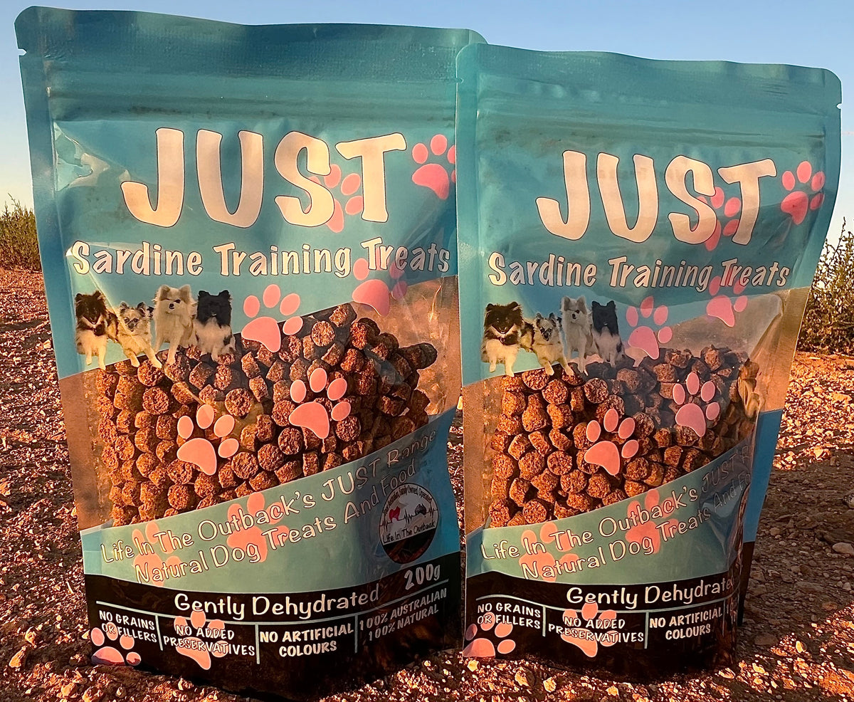 1x Just Sardine Training Treats - 200g Pet Care > Pet Food > Dog Food Life in the outback
