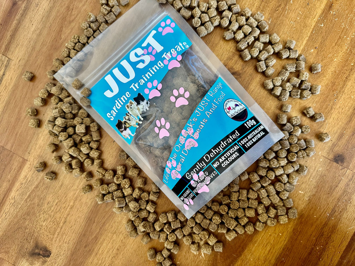1x Just Sardine Training Treats - 200g Pet Care > Pet Food > Dog Food Life in the outback