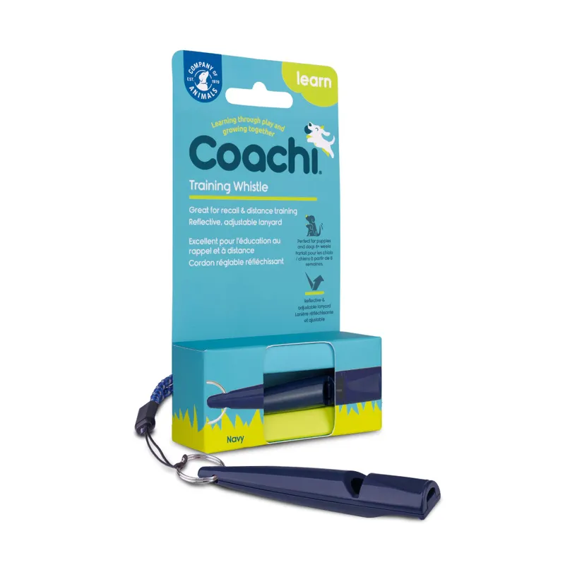COACHI TRAINING WHISTLE NAVY dog training whistle coachie