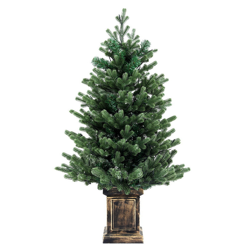 Jingle Jollys Christmas Tree 1.2M LED Potted Xmas Tree Party Decor 8 Light Modes Occasions > Christmas > Christmas Trees Woofy and Whiskers
