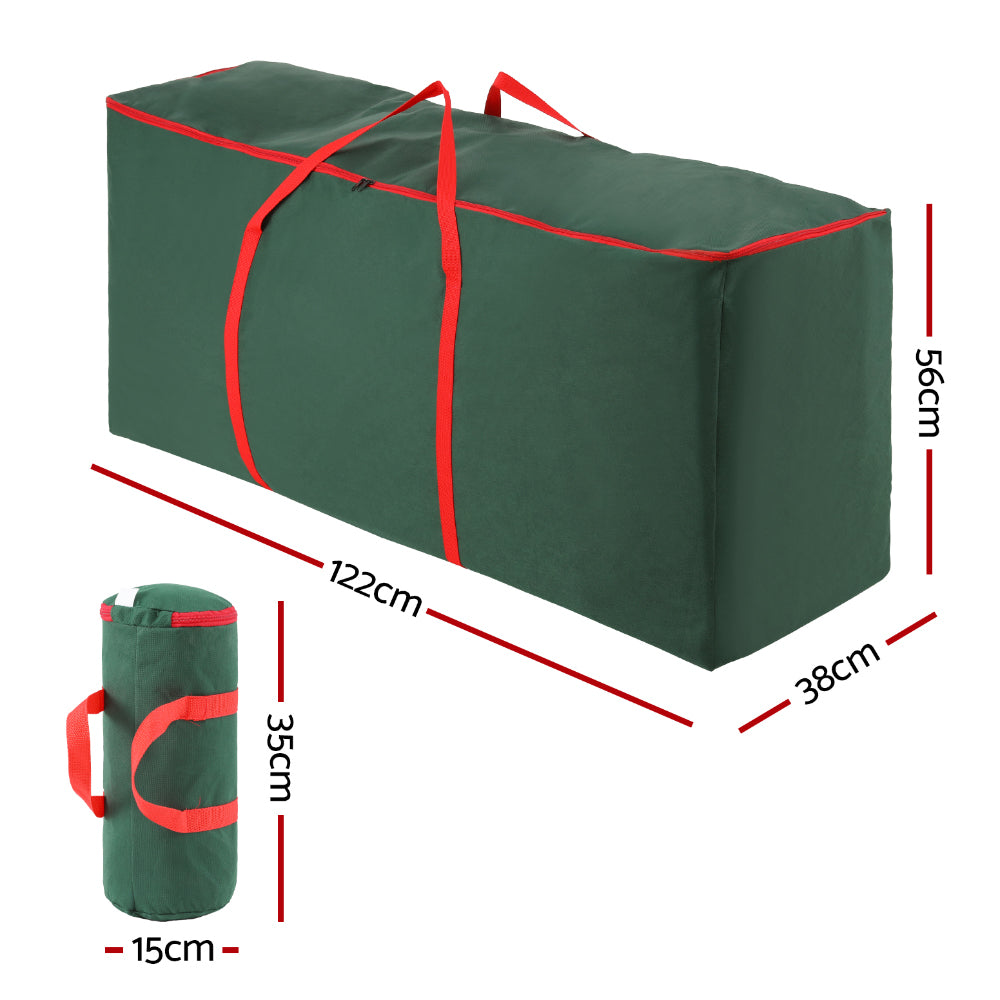 Jingle Jollys Christmas Tree Baubles Storage Bag Set Ornaments Container Box Home & Garden > Storage > Clothing & Wardrobe Storage Jingle Jollys