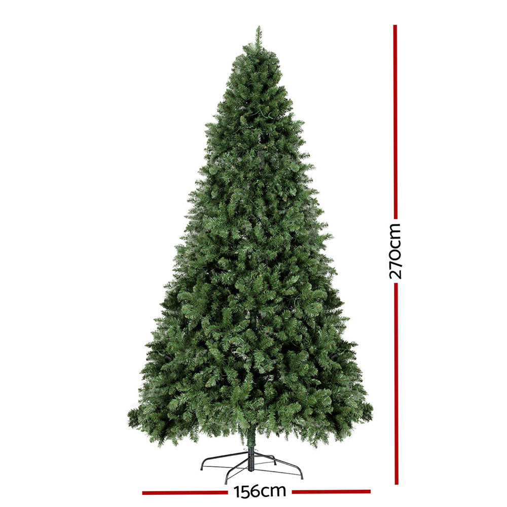 Jingle Jollys Christmas Tree 2.7M LED Xmas Tree Party Decorations 2590 Tips Occasions > Christmas > Christmas Trees Woofy and Whiskers