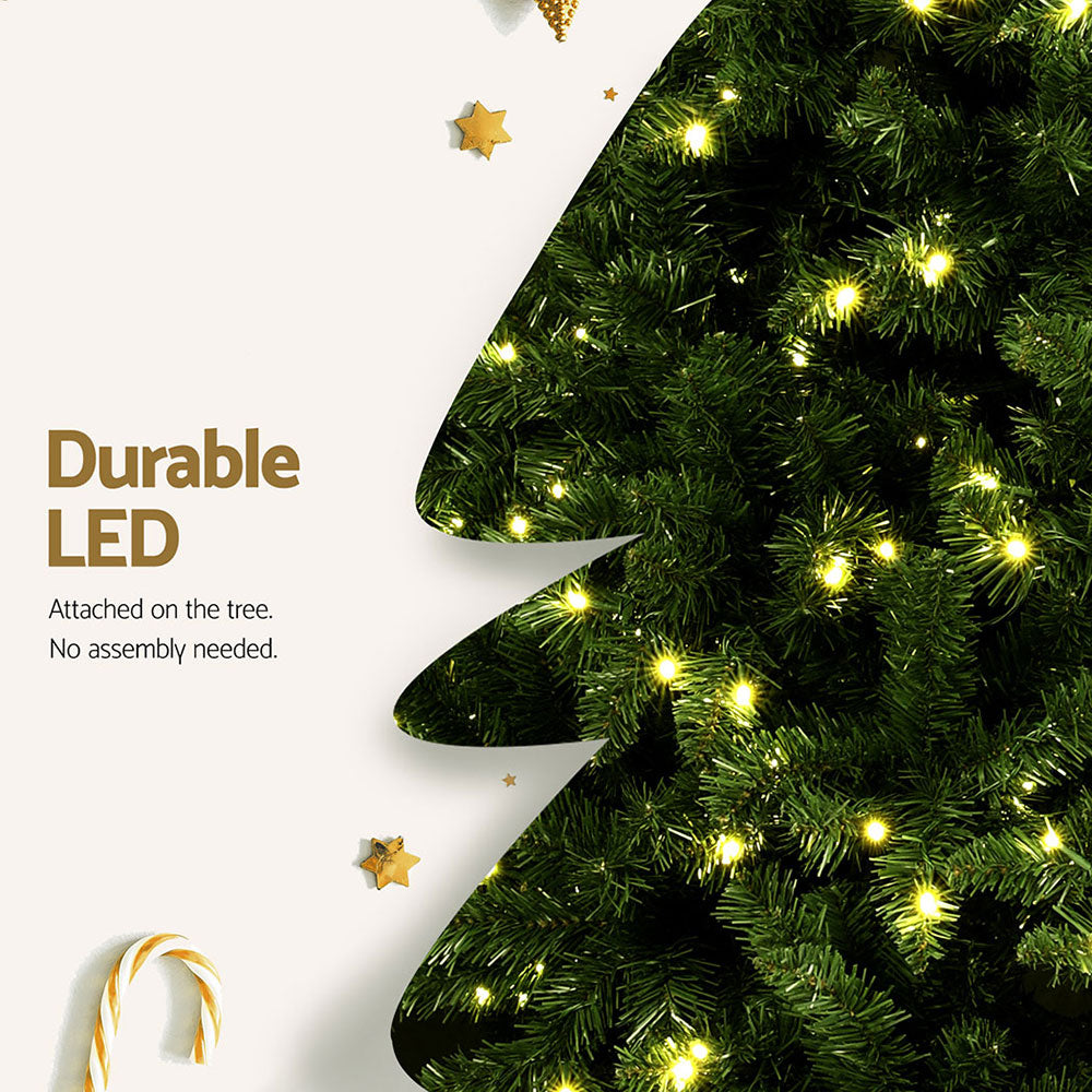 Jingle Jollys Christmas Tree 2.7M LED Xmas Tree Party Decorations 2590 Tips Occasions > Christmas > Christmas Trees Woofy and Whiskers
