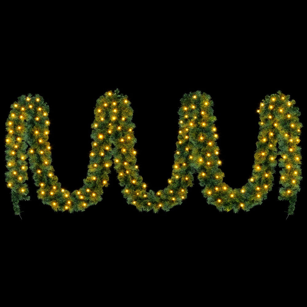 Jingle Jollys 20M Christmas Garland LED Lights Party Xmas Decorations 1400 Tips Occasions > Christmas > Christmas Wreaths & Garlands Jingle Jollys