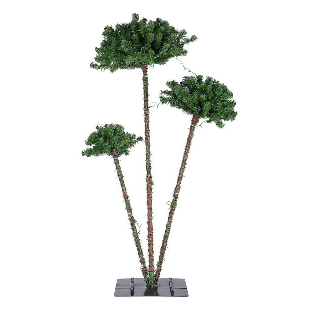 Jingle Jollys Christmas Tree 3-in-1 LED Xmas Palm Tree Party Decor 1.2/1.5/1.8M Occasions > Christmas > Christmas Trees Woofy and Whiskers