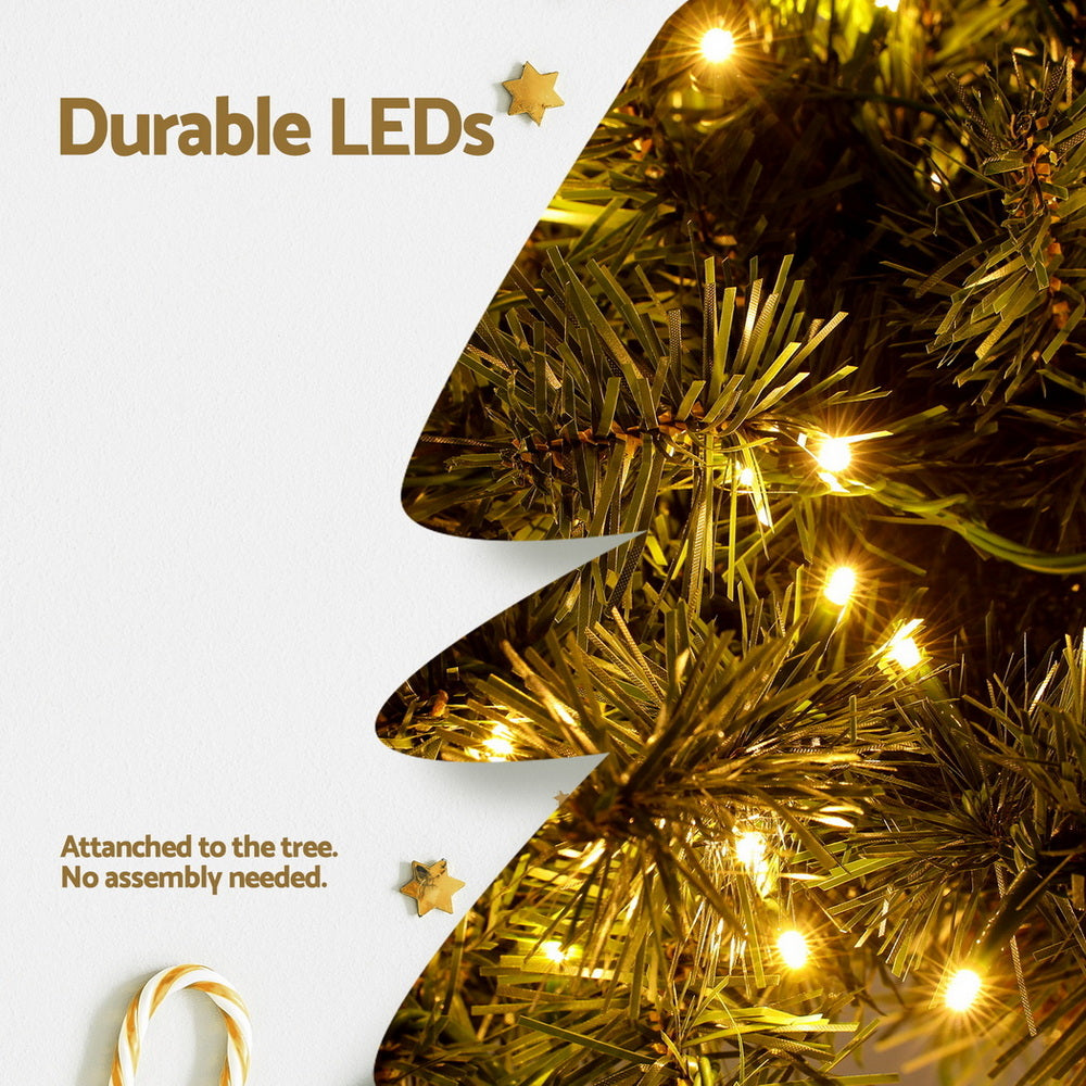 Jingle Jollys Christmas Tree 3-in-1 LED Xmas Palm Tree Party Decor 1.2/1.5/1.8M Occasions > Christmas > Christmas Trees Woofy and Whiskers