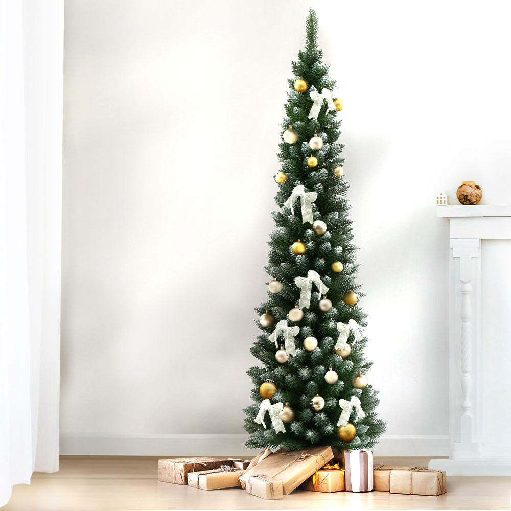 Jingle Jollys Christmas Tree 1.8m Xmas Tree Decorations Snowy 300 Tips Occasions > Christmas > Christmas Trees Woofy and Whiskers