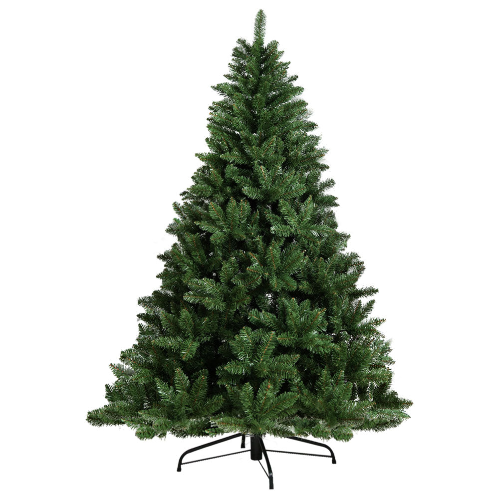 Jingle Jollys Christmas Tree 2.4m Green Xmas Tree Decorations 1225 Tips Occasions > Christmas > Christmas Trees Woofy and Whiskers