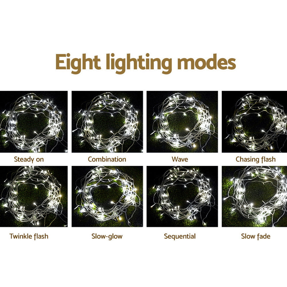3X6M Christmas Lights Curtain Light Cool White 600 LED Jingle Jollys Occasions > Christmas > Outdoor Decorations & Lights Woofy and Whiskers