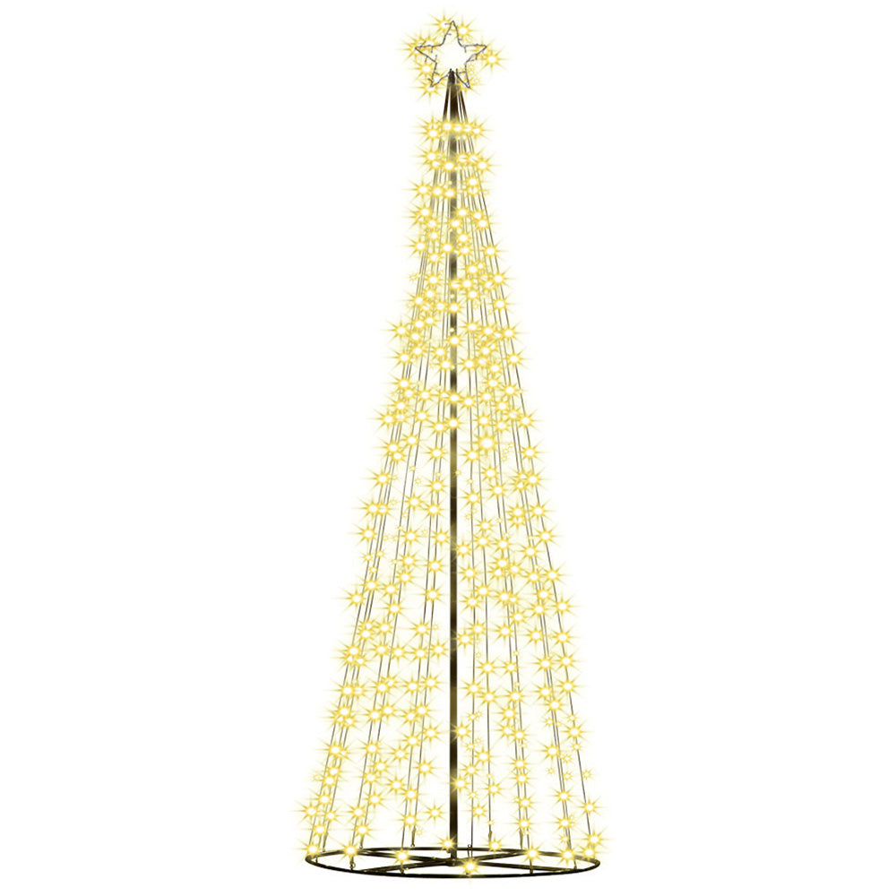 3.6M Christmas Tree LED Solar Warm Jingle Jollys Occasions > Christmas > Outdoor Decorations & Lights Jingle Jollys