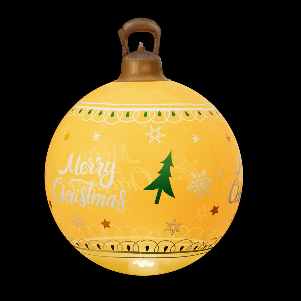 Jingle Jollys Christmas Inflatable Ball 60cm Led Illuminated Xmas Decoration Occasions > Christmas > Christmas Decorations Woofy and Whiskers