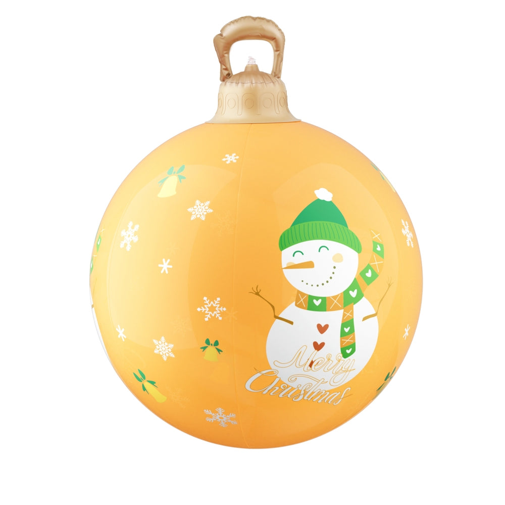 Jingle Jollys Christmas Inflatable Ball 60cm Led Illuminated Snowman Xmas Decor Occasions > Christmas > Christmas Decorations Woofy and Whiskers