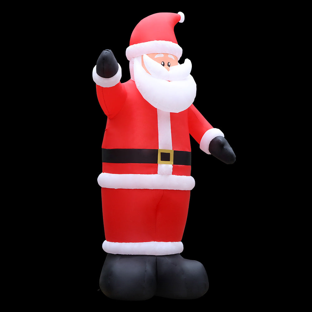 Jingle Jollys Christmas Inflatable Santa 5M Illuminated Decorations Occasions > Christmas > Christmas Decorations Woofy and Whiskers