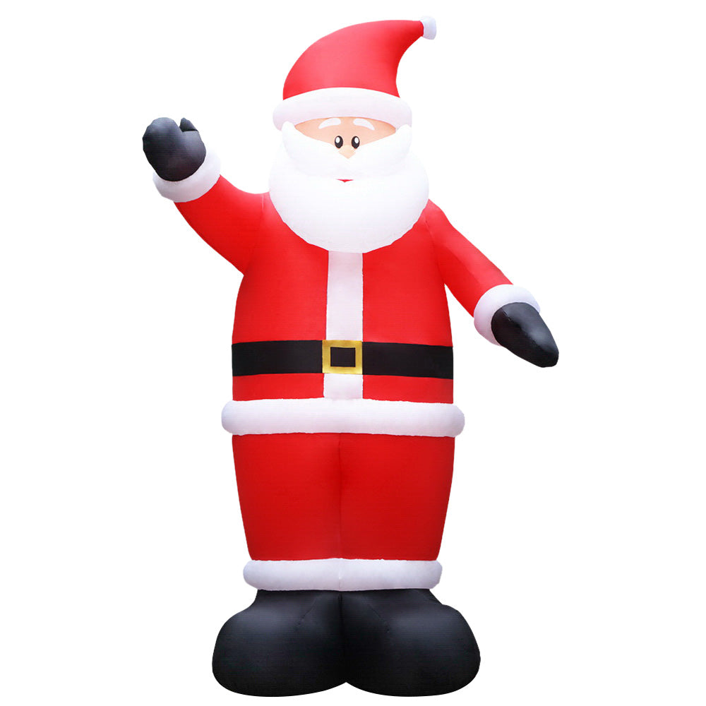 Jingle Jollys Christmas Inflatable Santa 5M Illuminated Decorations Occasions > Christmas > Christmas Decorations Woofy and Whiskers
