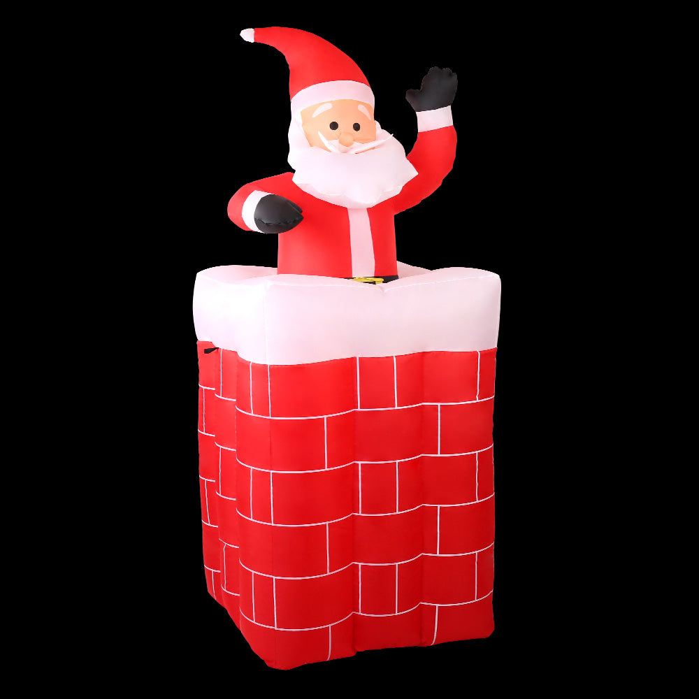 Jingle Jollys Christmas Inflatable Santa Pop Up 1.8M Illuminated Decorations Occasions > Christmas > Christmas Decorations Woofy and Whiskers