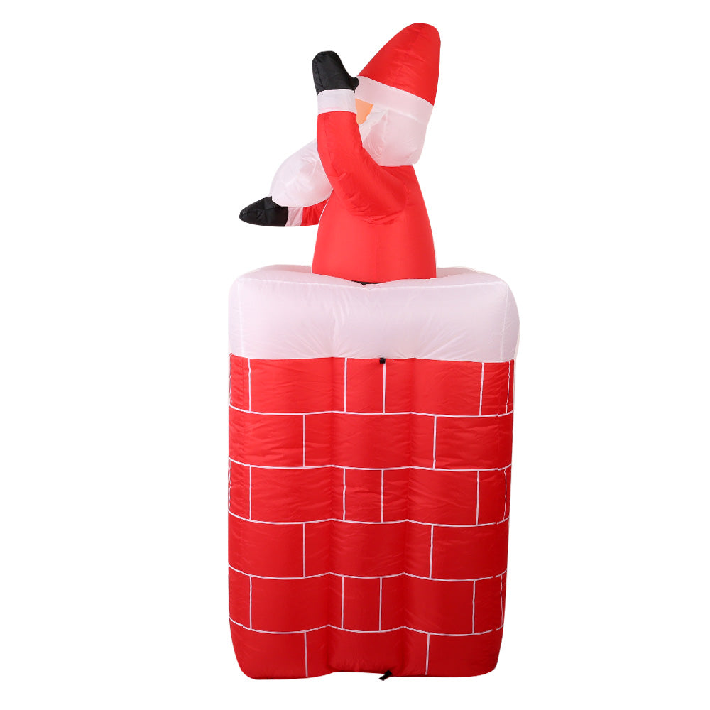 Jingle Jollys Christmas Inflatable Santa Pop Up 1.8M Illuminated Decorations Occasions > Christmas > Christmas Decorations Woofy and Whiskers