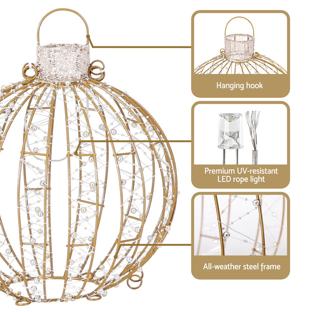 3 PCS Christmas Lights 360 LED Fairy Light Ball Decorations Jingle Jollys Occasions > Christmas > Outdoor Decorations & Lights Jingle Jollys