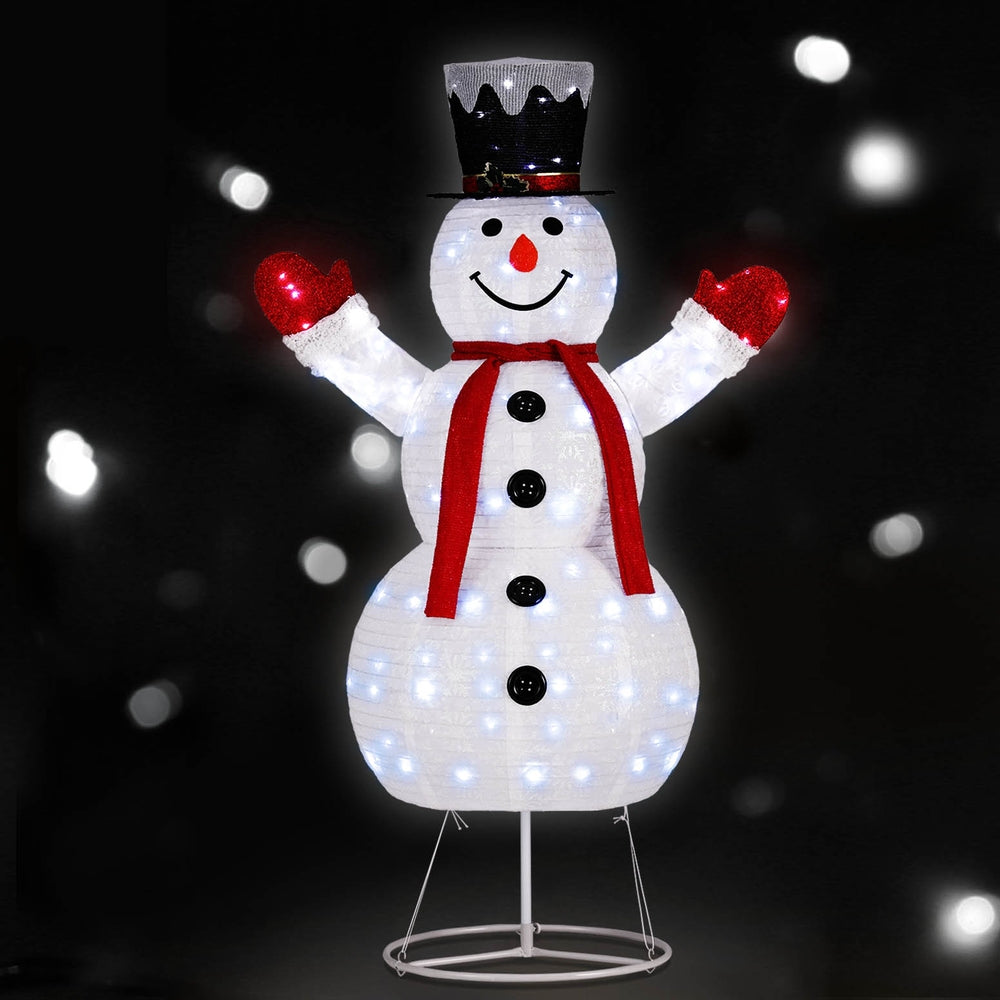 1.7M Christmas Lights 200 LED Fairy Light Snowman Decorations Jingle Jollys Occasions > Christmas > Outdoor Decorations & Lights Woofy and Whiskers