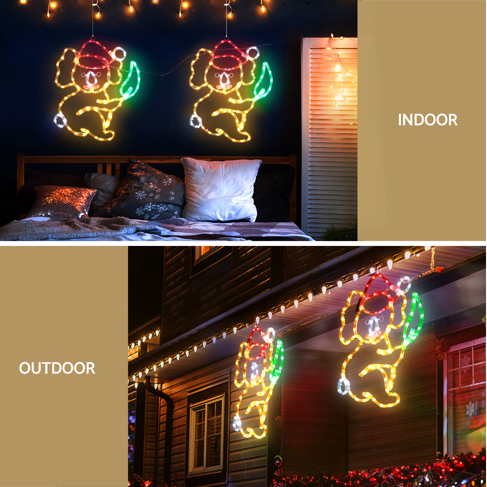 0.48M Christmas Lights Motif 216 LED Rope Light Outdoor Decoration Jingle Jollys Occasions > Christmas > Outdoor Decorations & Lights Woofy and Whiskers