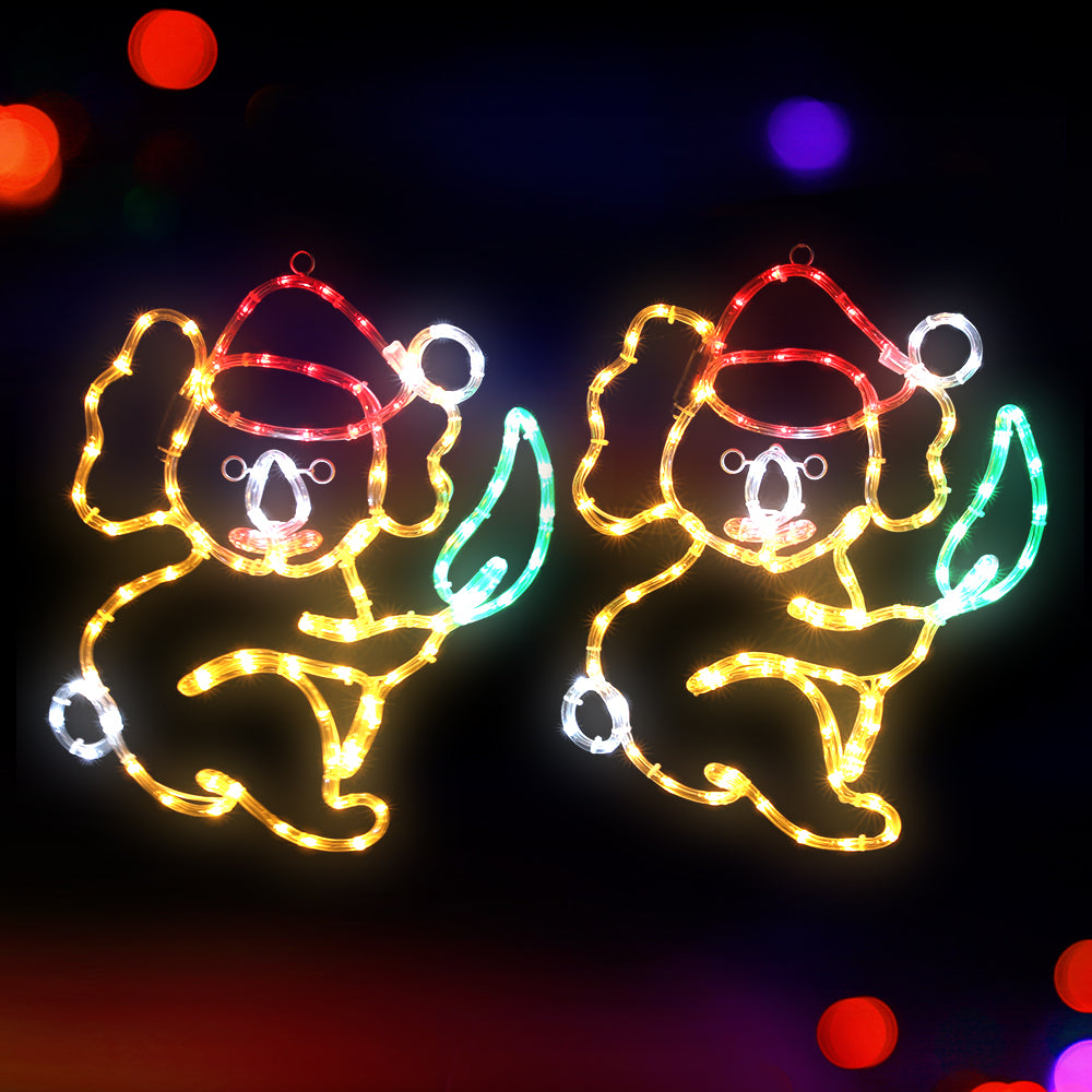 0.48M Christmas Lights Motif 216 LED Rope Light Outdoor Decoration Jingle Jollys Occasions > Christmas > Outdoor Decorations & Lights Woofy and Whiskers