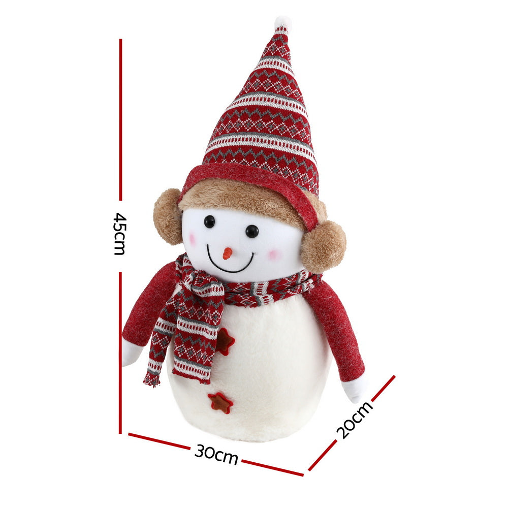 Jingle Jollys Christmas Snowman Handicraft Ornaments Party Decorations 45cm Occasions > Christmas > Christmas Decorations Woofy and Whiskers