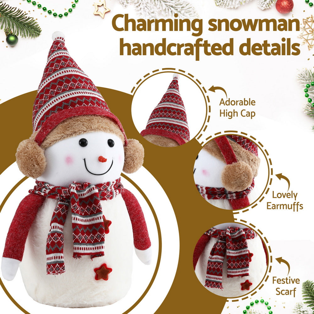 Jingle Jollys Christmas Snowman Handicraft Ornaments Party Decorations 45cm Occasions > Christmas > Christmas Decorations Woofy and Whiskers