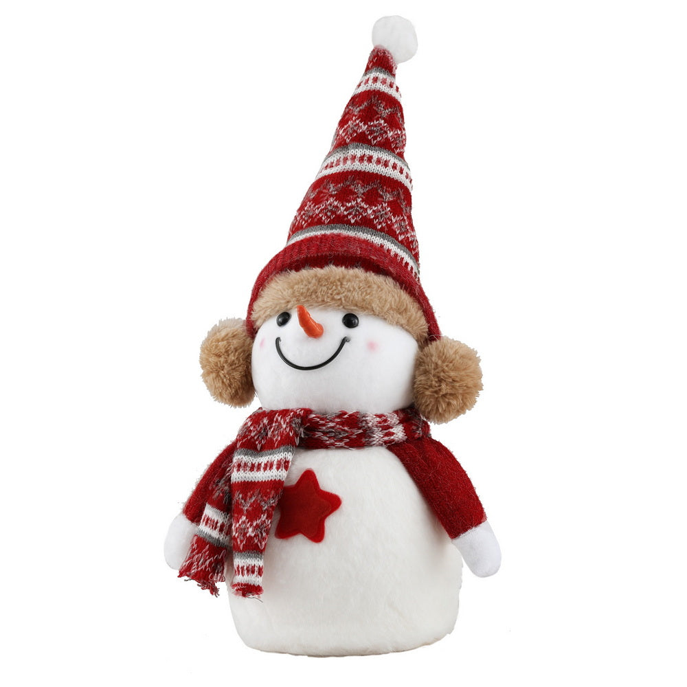 Jingle Jollys Christmas Snowman Handicraft Ornaments Party Decorations 35cm Occasions > Christmas > Christmas Decorations Woofy and Whiskers
