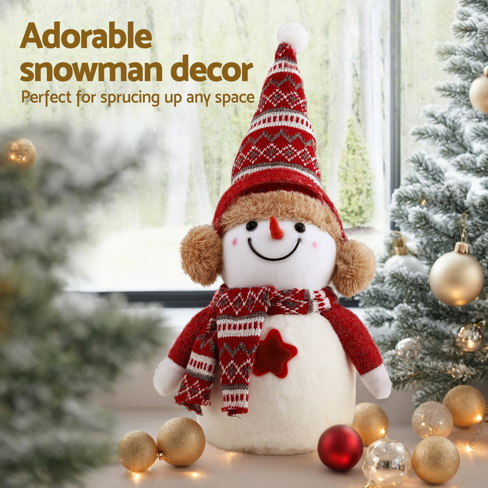 Jingle Jollys Christmas Snowman Handicraft Ornaments Party Decorations 35cm Occasions > Christmas > Christmas Decorations Woofy and Whiskers